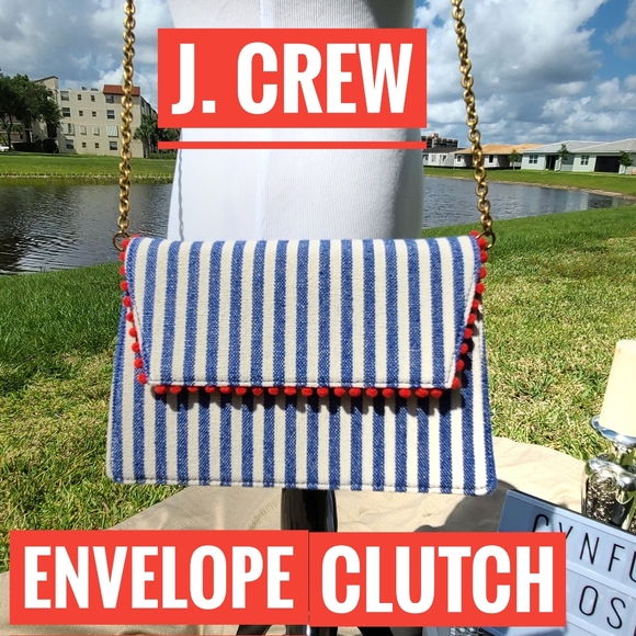 J. Crew Handbags - NWT J.Crew crossbody envelope clutch